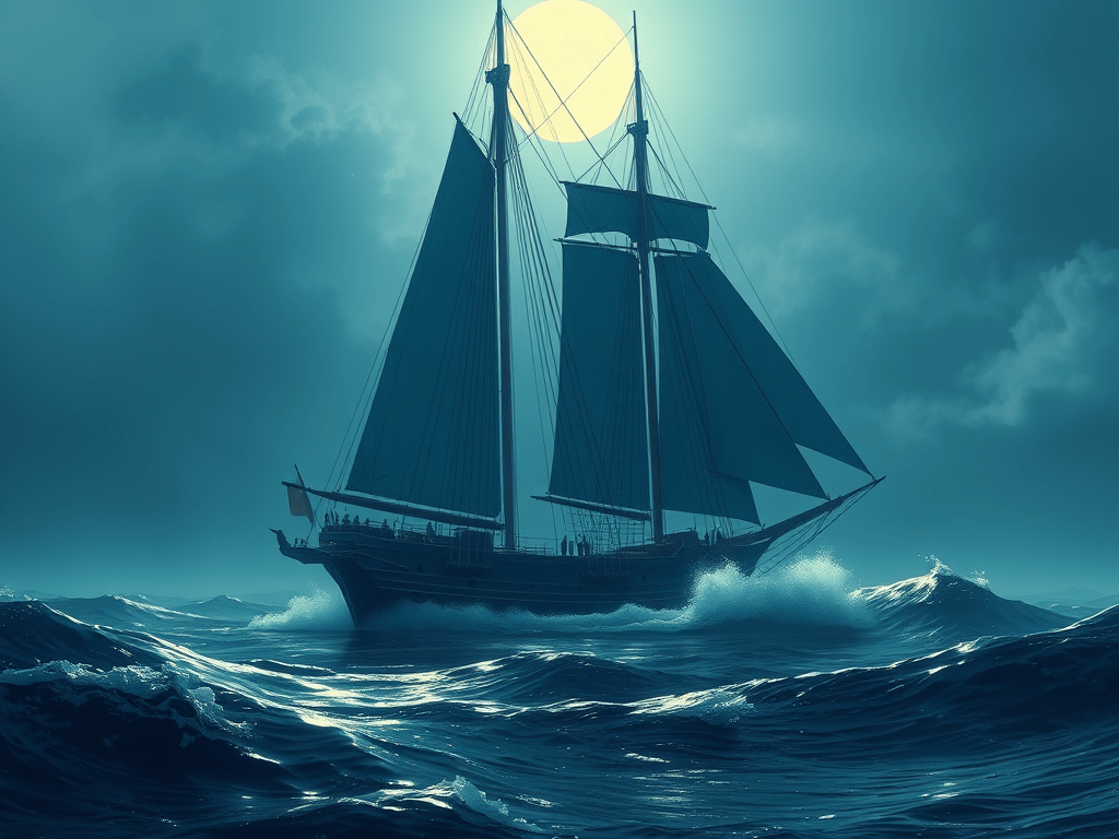 Kapitel 23: Das nachtblaue&nbsp;Schiff